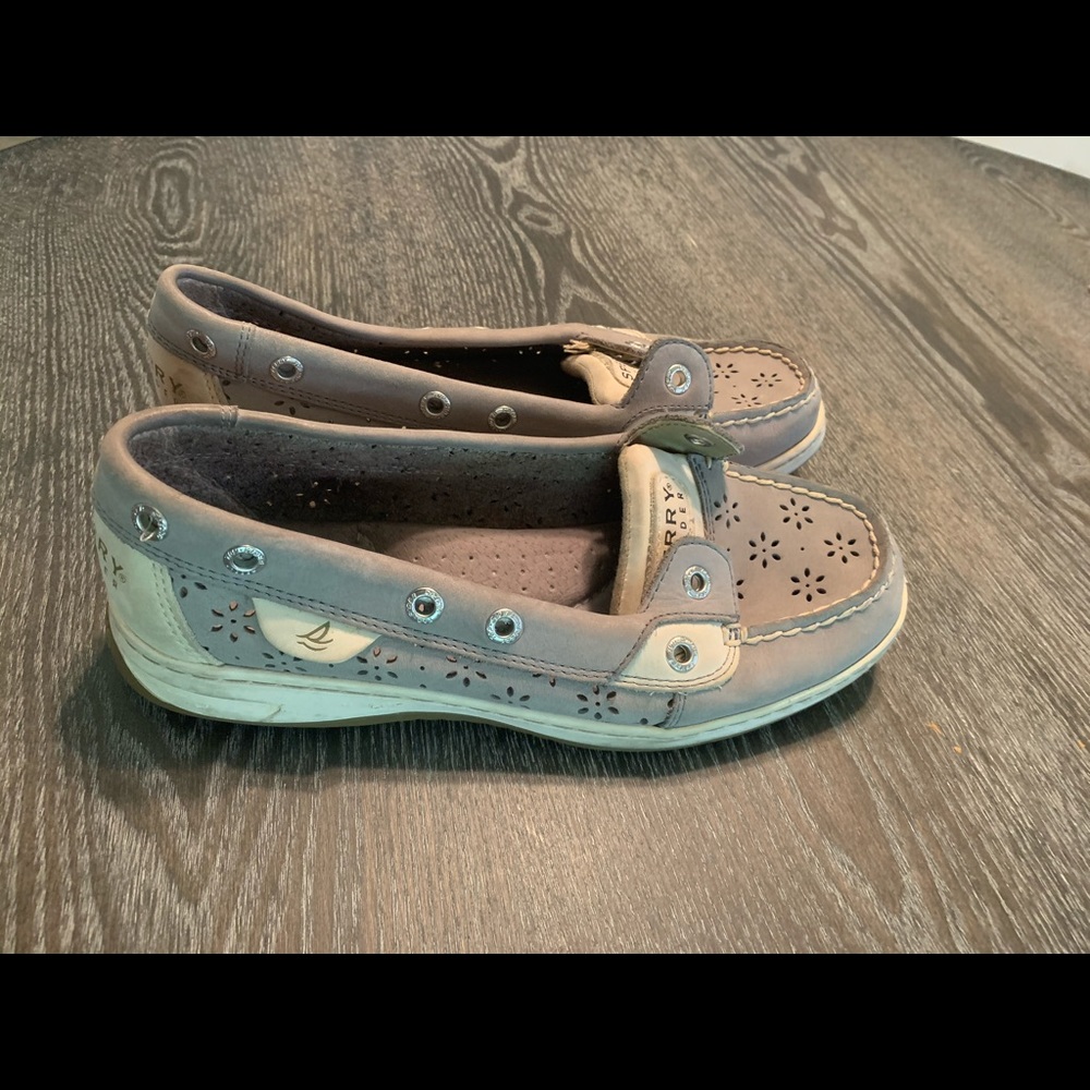 Gray Sperry Top-Siders